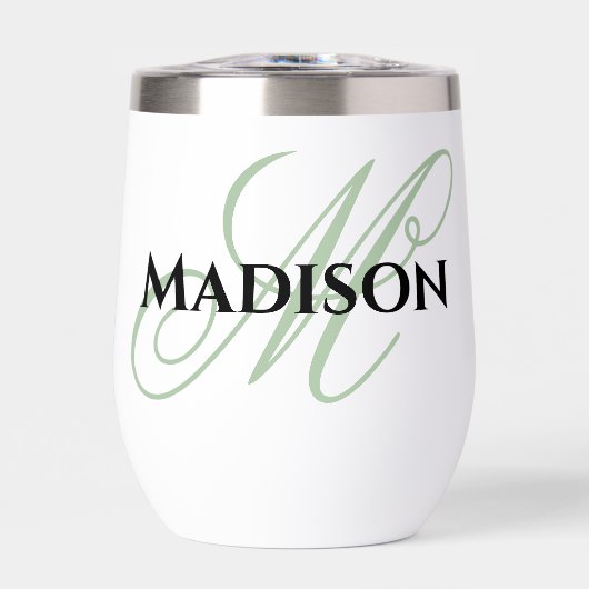 Personalized outdoor wine glass thermal wine tumbl (Vorderseite)