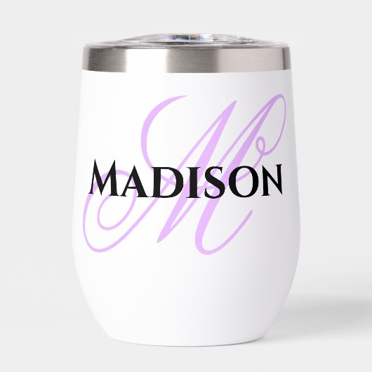 Personalized outdoor wine glass thermal wine tumbl (Vorderseite)