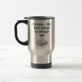 Personalized Oyster Fisherman's Reisebecher