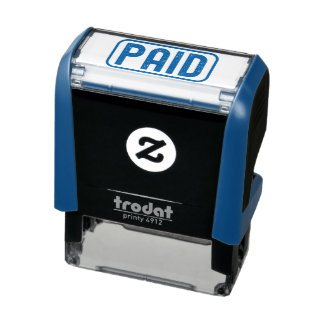 Personalized Paid Business  Permastempel