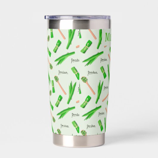 Personalized Pandan Leaf  Thermobecher (Rechts)