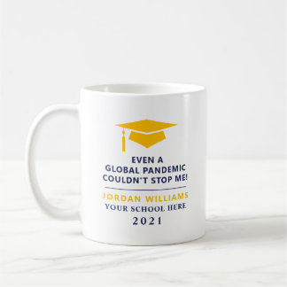 Personalized Pandemic - Graduate Class of 2021 Mug Kaffeetasse