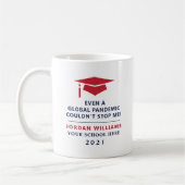 Personalized Pandemic - Graduate Class of 2021 Mug Kaffeetasse (Links)