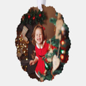 Personalized Paper Christmas Ornament  (Links)