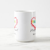 Personalized paraprofessional educator teacher kaffeetasse (Mittel)