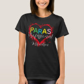 Personalized paraprofessional educator teacher T-Shirt (Vorderseite)
