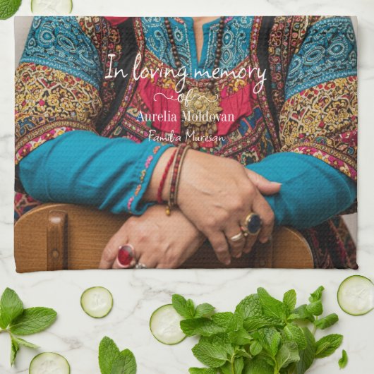 Personalized parastas  geschirrtuch (Gefaltet)