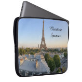 Personalized Paris City Skyline  Laptopschutzhülle (Vorne Rechts)