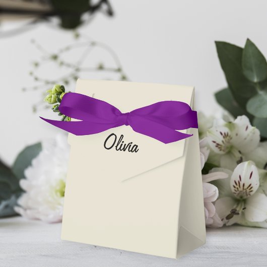 Personalized  Party Box Gift Bag Favour neutral Geschenkschachtel