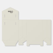 Personalized  Party Box Gift Bag Favour neutral Geschenkschachtel (Ungefaltet)