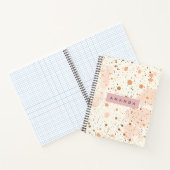 Personalized Pastel Confetti Dot Style Notizblock (Innenseite)