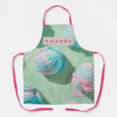 Personalized Pastel Cotton Candy Dream Aesthetic Schürze (Vorderseite)