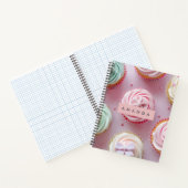 Personalized Pastel Cupcake Swirl Notizblock (Innenseite)