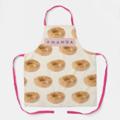 Personalized Pastel Donut Sprinkle Pattern Schürze (Vorderseite)