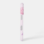 Personalized Pastel Seashell Coastal Custom Name iPhone 16 Hülle (Rechte Seite)