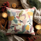 Personalized Pastel Skyline Couple Pillow Kissen