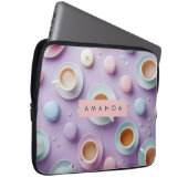 Personalized Pastel Tea Party Bliss Laptopschutzhülle (Vorne Rechts)