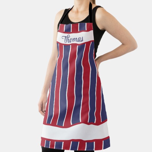 Personalized Patriotic Apron Schürze (InSitu)