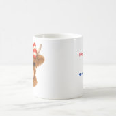 Personalized Patriotic Highland Cow Kaffeetasse (Mittel)