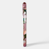 Personalized Peony Floral Phone Case Elegant (Rückseite / Links)