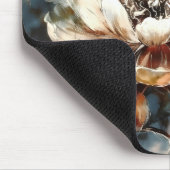 Personalized Peony Watercolor Bloom Art Mousepad (Ecke)