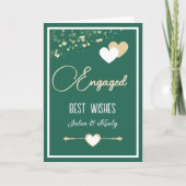 Personalized! Perfect Couples Engagement Karte (Vorderseite)