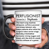 Personalized Perfusionist Definition Tasse