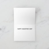 Personalized Pet Cards -Valentines Heart Karte (Innenseite)