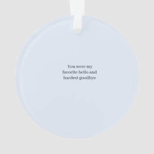 Personalized Pet Christmas Ornament (Rückseite)