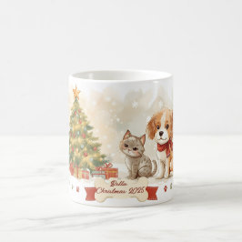 Personalized Pet Christmas Ornament – Custom Name  Kaffeetasse