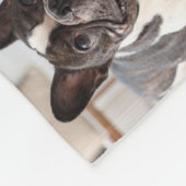 Personalized Pet Dog Memorial Keepsake Photo Fleecedecke (Ecke)