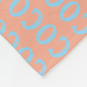 Personalized Pet Fleecedecke (Ecke)