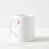 Personalized Pet Love Mug Kaffeetasse (Vorderseite Links)
