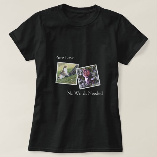Personalized Pet Lover T-shirt (Design vorne)