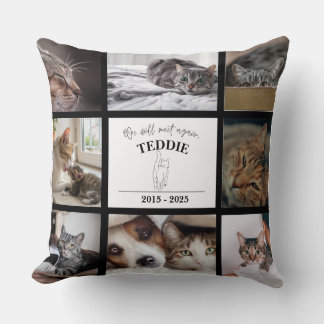 Personalized Pet Memorial Photo Kissen
