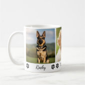 Personalized Pet Photo Collage For Pet Lovers Kaffeetasse (Links)