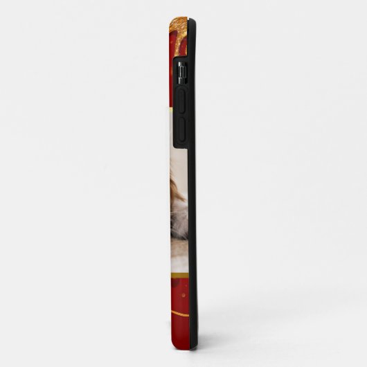 Personalized pet photo dog lover keepsake Case-Mat Case-Mate iPhone Hülle (Hinten/Links)