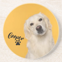 Personalized Pet  Photo Dog Lover with Photo Getränkeuntersetzer