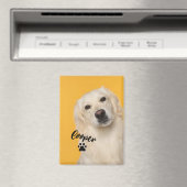 Personalized Pet Photo Dog Lover with Photo Magnet (In Situ (Geschirrspüler))