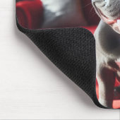 Personalized Pet photo mousepad  (Ecke)