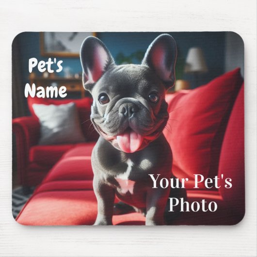 Personalized Pet photo mousepad  (Vorne)