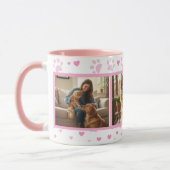 Personalized Pet Photo Mug Custom 3-Picture Tasse (Links)