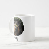 Personalized Pet Photo Mug with Name | Modern Cute Kaffeetasse (Vorderseite Links)
