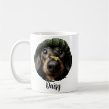 Personalized Pet Photo Mug with Name | Modern Cute