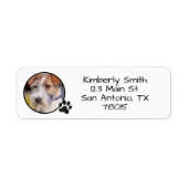 Personalized Pet Photo Return Address (Vorne)