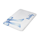 Personalized Pet Placemat - White Placemat Badematte (Schrägansicht)