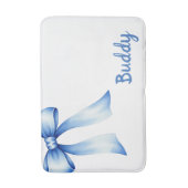 Personalized Pet Placemat - White Placemat Badematte (Vorderseite Vertikal)