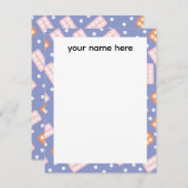 Personalized Pharmacy Tech Notecards Mitteilungskarte (Vorne/Hinten)