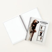 personalized photo and name notebook notizblock (Innenseite)