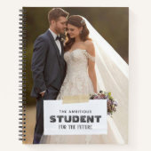 personalized photo and name notebook notizblock (Vorderseite)